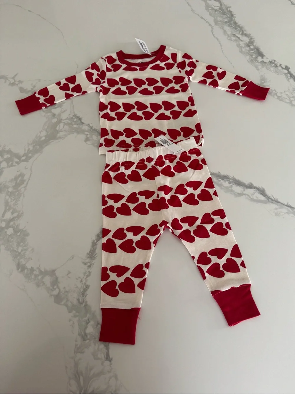 Baby Girl Snug Fit Cotton Pajamas 6-12M